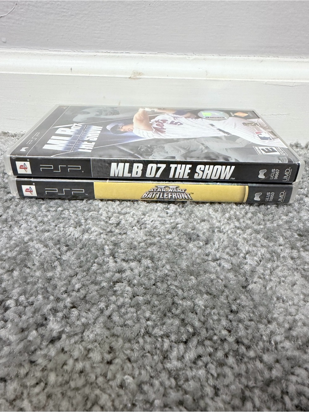 (2) Sony PlayStation PSP Game Lot With Cases